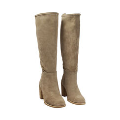 BOOTS RAIN BOOTS SUEDE BEIG, Primadonna, 271033110CMBEIG036, 002 preview
