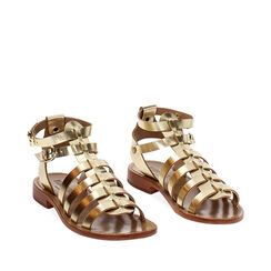 WOMEN SHOES FLAT COW LEATHER OROG, Primadonna, 23B814028VAOROG035, 002a