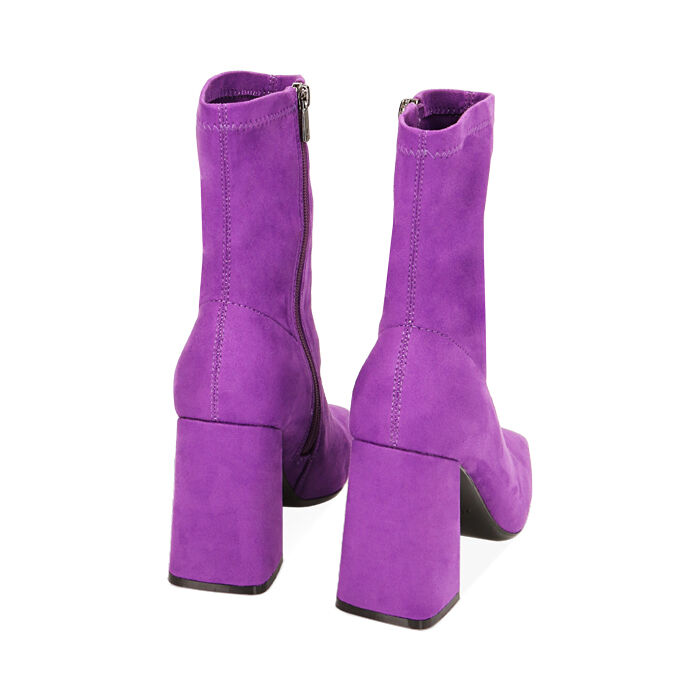 Stivaletti viola sales