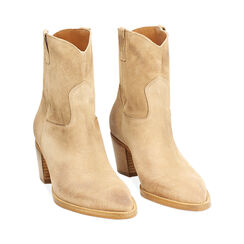 BOOTS RAIN DEMI-BOOT TEXAN SUEDE TAUP, Primadonna, 27T382065CMTAUP036, 002 preview