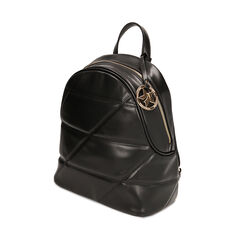 Zaino matelassé nero, Primadonna, 21D202329EPNEROUNI, 002a