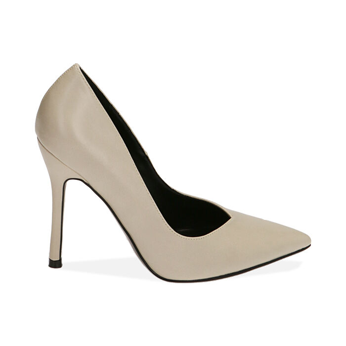 escarpins cr me pour femme talon 10 5 cm Collection Primadone