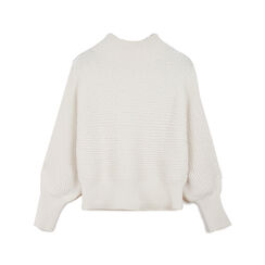 Maglia panna in tessuto intrecciato con dettagli unici, Primadonna, 26U558377TSPANNM, 001 preview