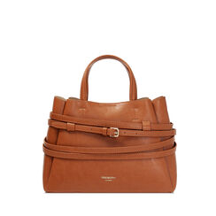 Sac &agrave; main cognac avec design sophistiqu&eacute;, Primadonna, 27D900848EPCOGNUNI, 001a