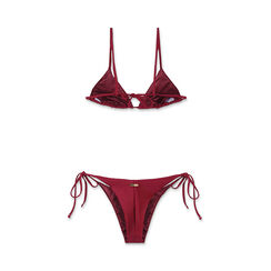 Bikini da donna bordeaux a triangolo, Primadonna, 25L503451LYBORDL, 003 preview