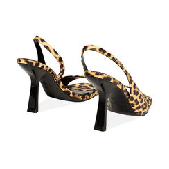 Sandalo donna leopardati fashion, tacco 9,5 cm, Primadonna, 252178111EPLEOP035, 004 preview