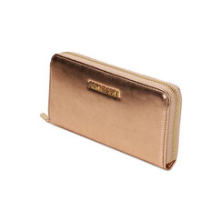 Portafogli laminato rosa oro, Primadonna, 215122519LMRAORUNI, 002 preview