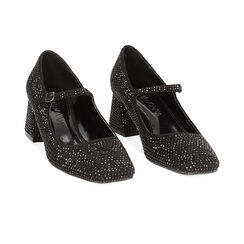 Escarpins noir-noir pailletés, Primadonna, 244981311MPNENE035, 002 preview
