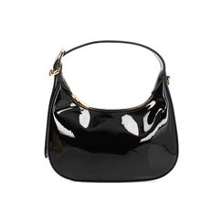 Mini bag nera in vernice, Primadonna, 245125841VENEROUNI, 003 preview