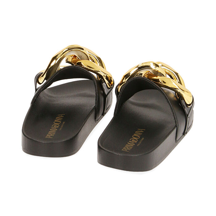 Ciabatte Bianche Maxi chain Oro 44 OFF web20.blc.edu.ba