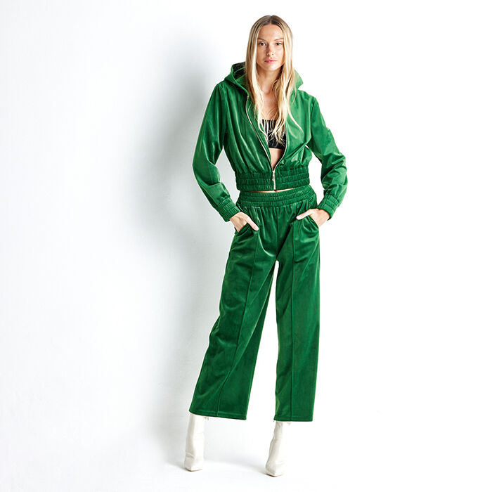 Tuta verde in velluto, Abbigliamento, 22C910012VLVERDM