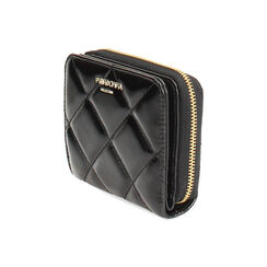 Portefeuille noir brillant avec détails raffinés, Primadonna, 265102407EUNEROUNI, 003 preview