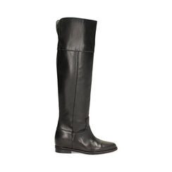 Stivali in pelle neri, Primadonna, 24L610001PENERO035, 001 preview