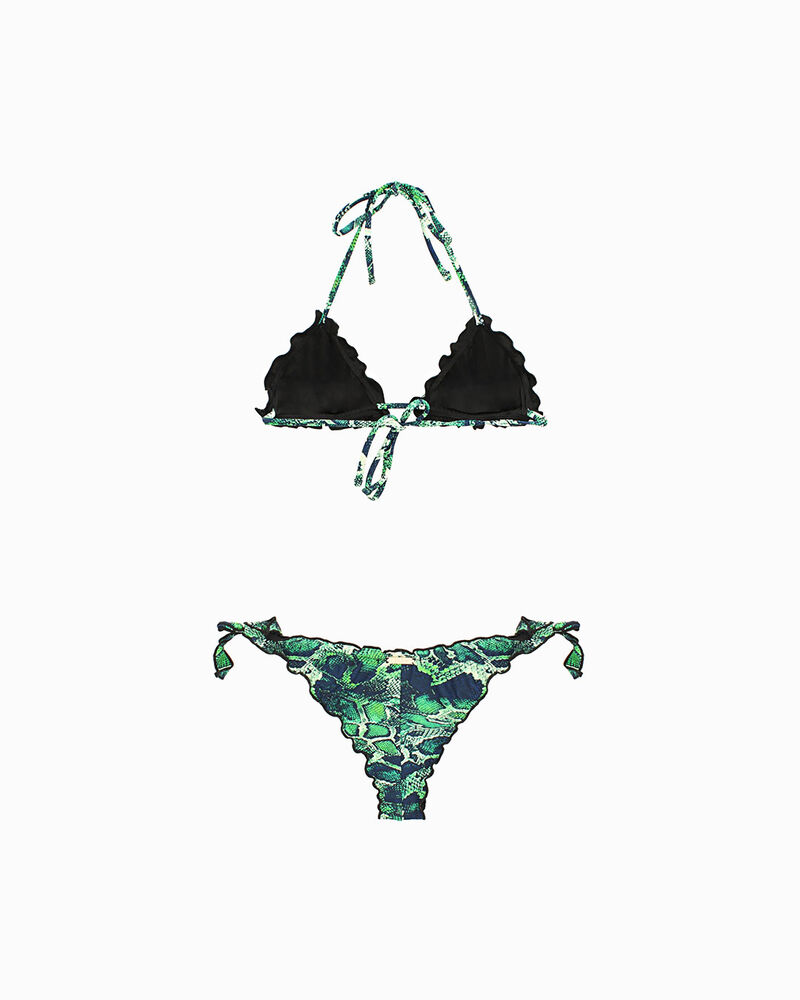 Bikini da donna stampato verde image number null