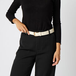 Cintura panna elegante con dettagli unici, Primadonna, 26B413710EPPANNUNI, 002a