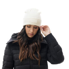 Sombrero beige de tela, 24R115216TSPANNUNI, 001a