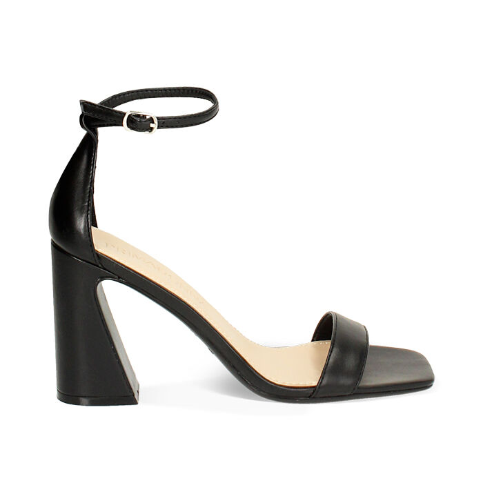 Sandale à talon femme noire chic, Primadonna, 252200608EPNERO035