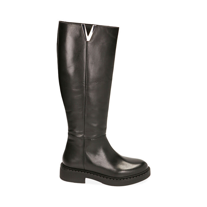Stivali donna senza tacco store
