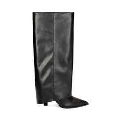 WOMEN SHOES BOOTS SYNTHETIC NERO, Primadonna, 234912921EPNERO035, 001a