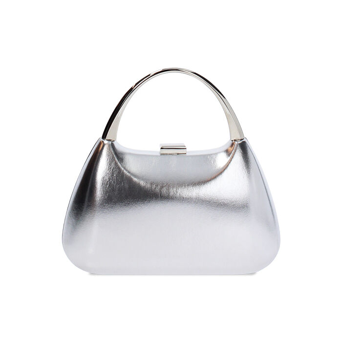 Clutch argento scintillante, Primadonna, 275100099LMARGEUNI