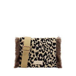 Trousse femme léopard en tissu, Primadonna, 252324537TSLEOPUNI, 001a