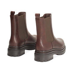 Boots Beatles brun foncé avec talon de 5 cm, Primadonna, 260624910EPMORO035, 004 preview