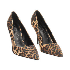 Décolleté leopard con tacco 9,5 cm da donna, Primadonna, 26M761604TSLEOP035, 003 preview