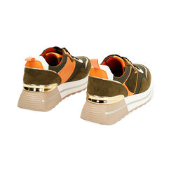 Baskets microfibre vertes, Primadonna, 242838310MFVERD035, 003 preview