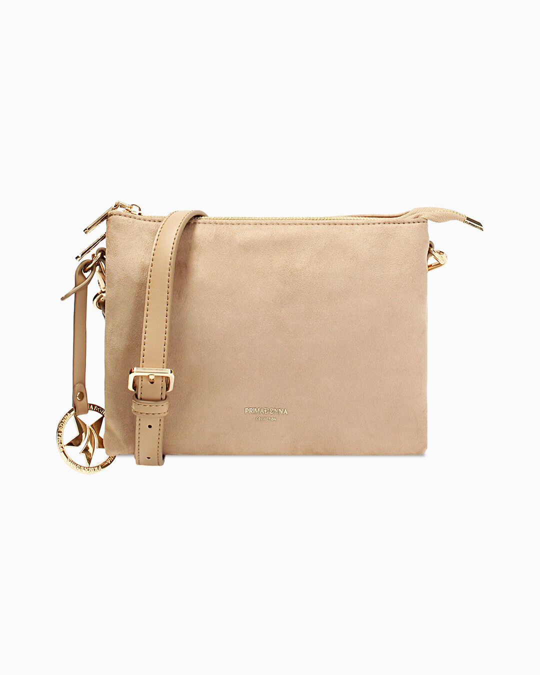 Pochette beige con design elegante