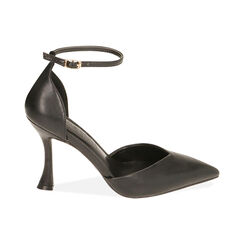 Décolleté nere, tacco 9,5 cm, Primadonna, 212126333EPNERO036, 001 preview