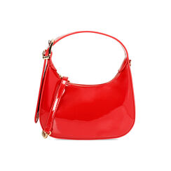 Mini bag donna rossa in vernice, Primadonna, 255125841VEROSSUNI, 001 preview