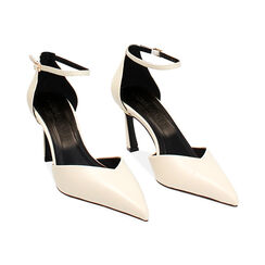 Décolleté Open shank panna, tacco 7,5 cm, Primadonna, 242110616EPPANN037, 002 preview