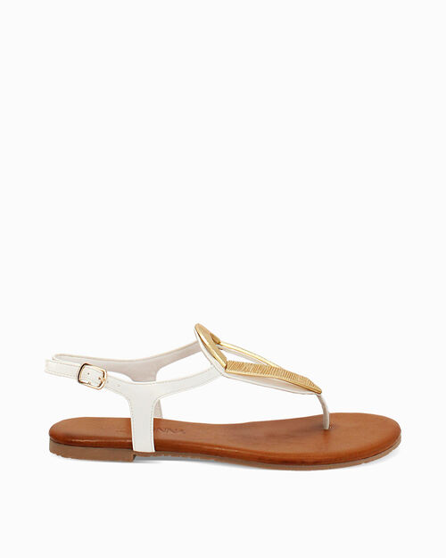 ZAPATOS FLAT SINTETICO BIAN, WHITE