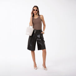 Camiseta sin mangas marr&oacute;n elegancia casual, Primadonna, 27B463201TSMARRL, 003 preview