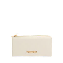 Cartera larga color crema, 245124101EPPANNUNI, 001a