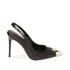 CALZATURA DECO. SLINGBACK SINTETICO NERO, Primadonna, 212179733EPNERO036, 001a