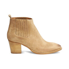 BOOTS RAIN DEMI-BOOT TEXAN SUEDE TAUP, Primadonna, 27T382016CMTAUP037, 001 preview