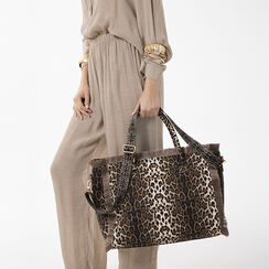 Bolso de hombro leopardo-negro con bandolera, Primadonna, 272351339CALENEUNI, 002a