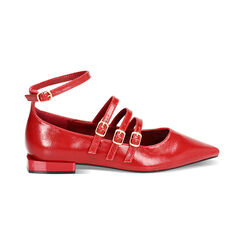 Bailarinas rojas con cordones, Primadonna, 244934613SCROSS037, 001 preview