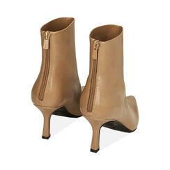 Ankle boots beige, tacco 7,5 cm , Primadonna, 204920401EPBEIG037, 003 preview