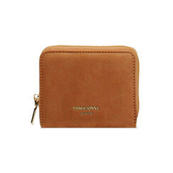 Portafoglio cognac con dettagli sofisticati, Borse, 275700602MFCOGNUNI, 001 preview