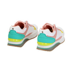 Sneakers bianco giallo, Primadonna, 23O708352TSBIGI035, 003 preview