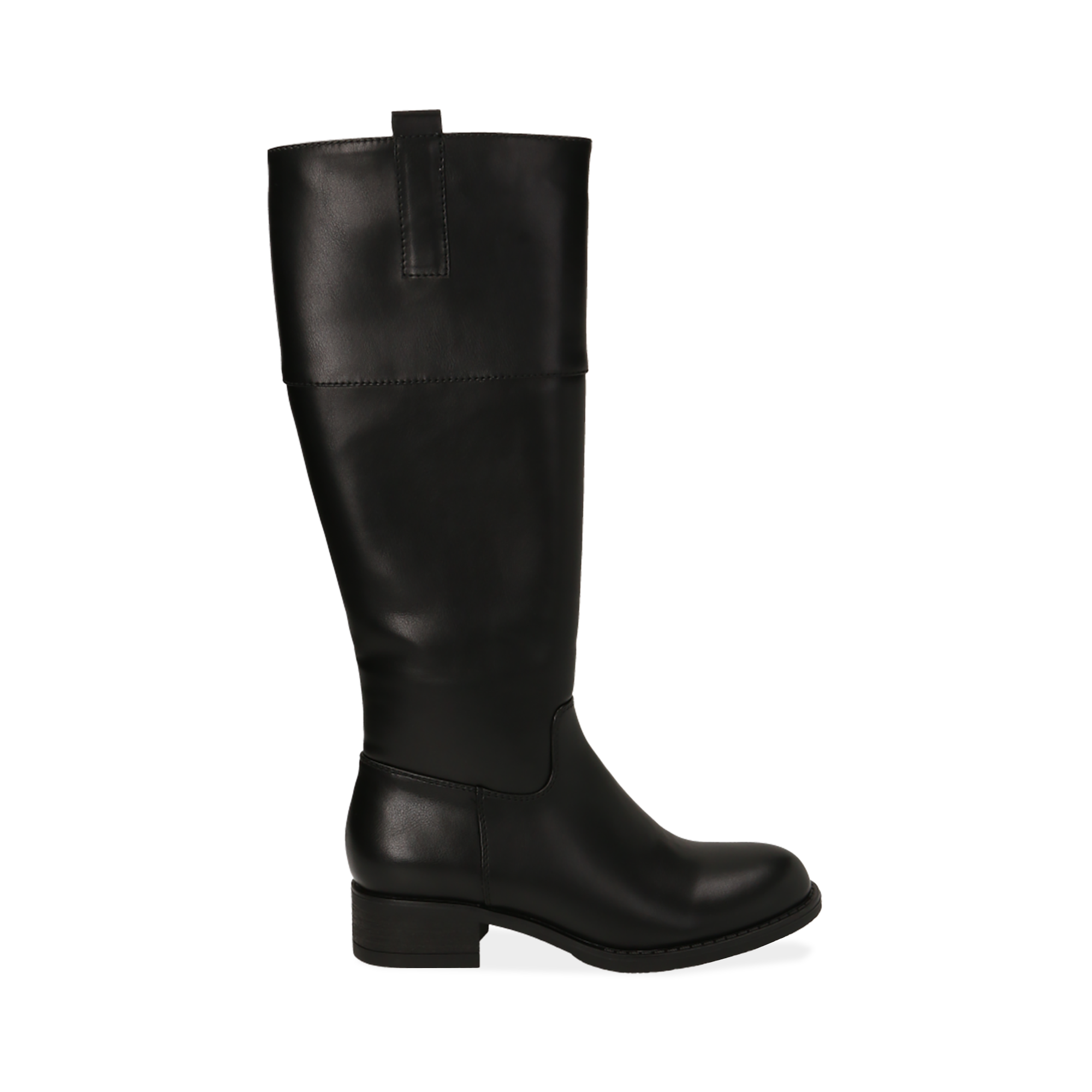 bottes plates noires
