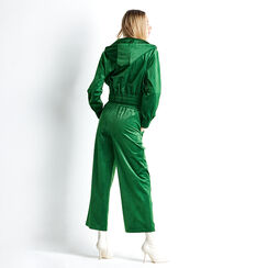 Tuta verde in velluto, Abbigliamento, 22C910012VLVERDM, 002a