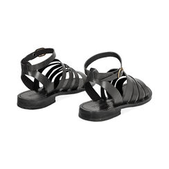 WOMEN SHOES FLAT COW LEATHER NERO, Primadonna, 23B814027VANERO035, 003 preview