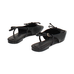Ballerine slingback donna nere con punta quadra, Primadonna, 254939201EPNERO035, 004 preview