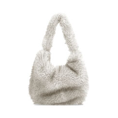 Bolso de mano beige claro con correa cruzada removible, Primadonna, 261902538FUPANNUNI, 001a