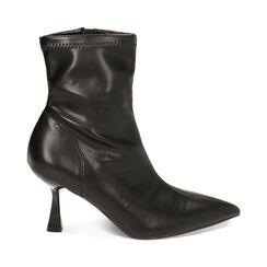 Stivaletti neri, tacco 8 cm, Primadonna, 224934877EPNERO035, 001 preview