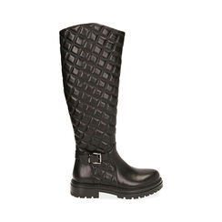 Bottes noires matelassées, Primadonna, 183075511TPNERO035, 001 preview