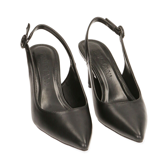 D collet donna nere tacco 7 cm Primadonna Collection